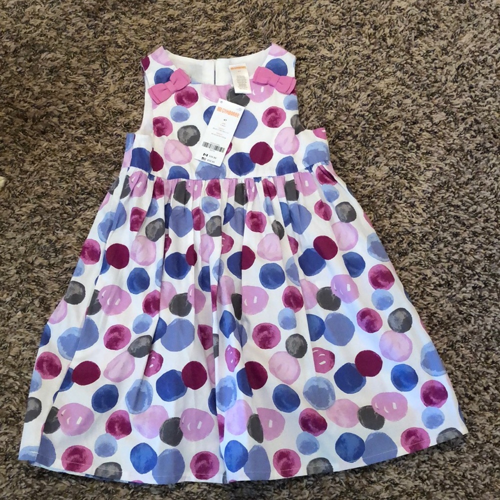 Gymboree zip back NWT dress size 4